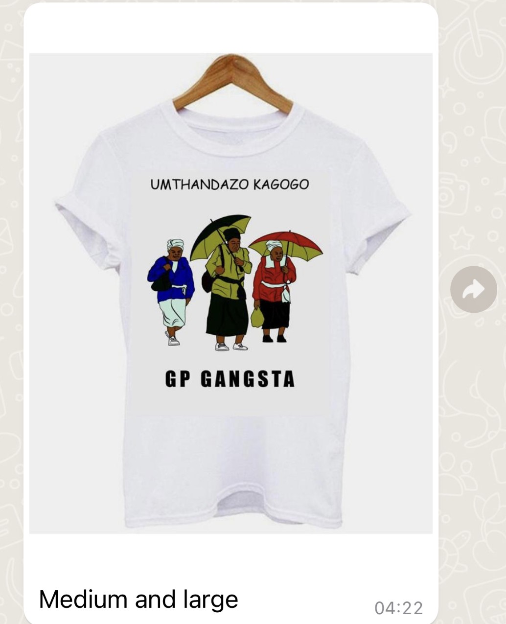 UMTHANDAZO KAGOGO TSHIRT