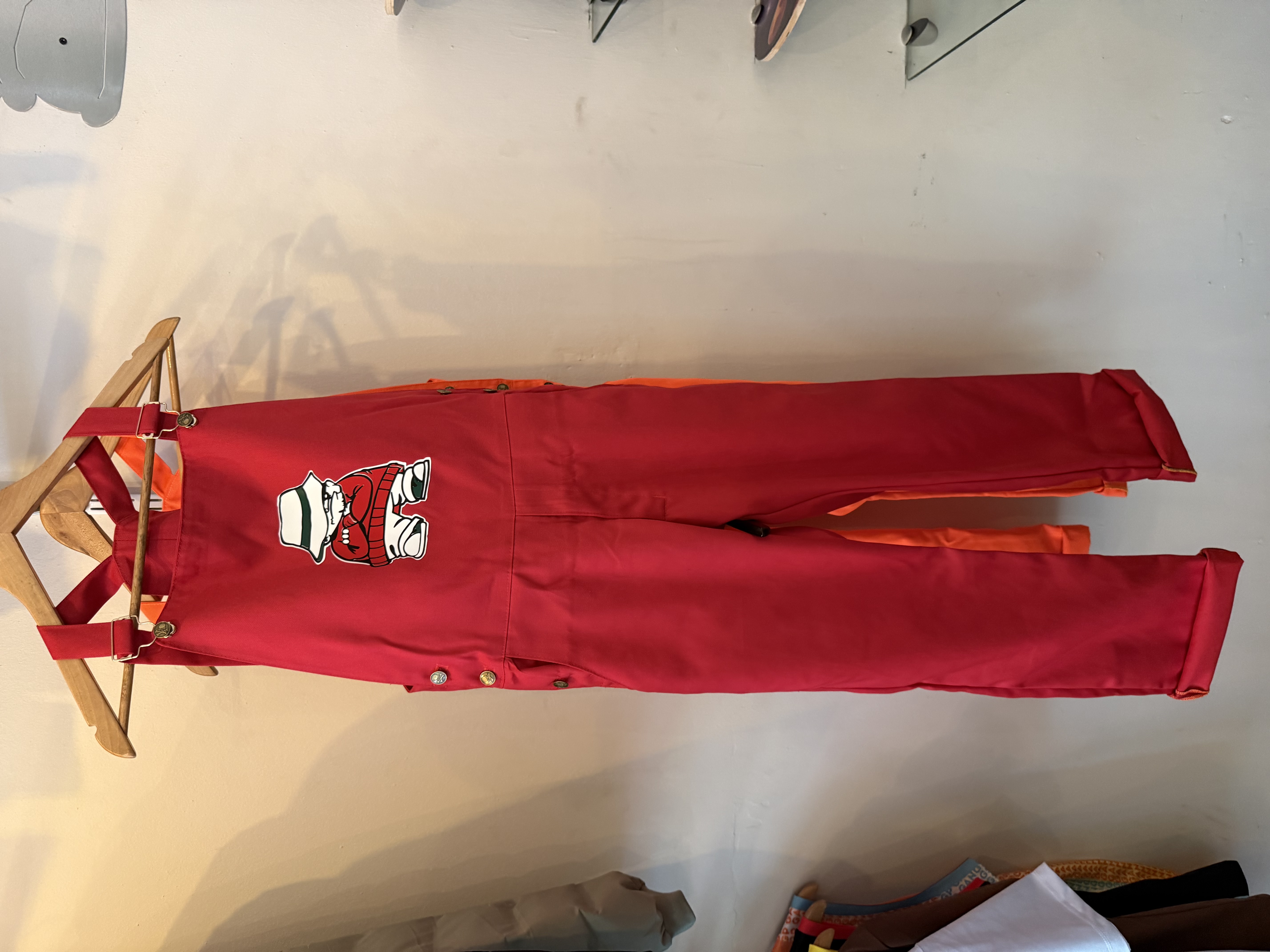 3D Printed Dungaree ( Red)