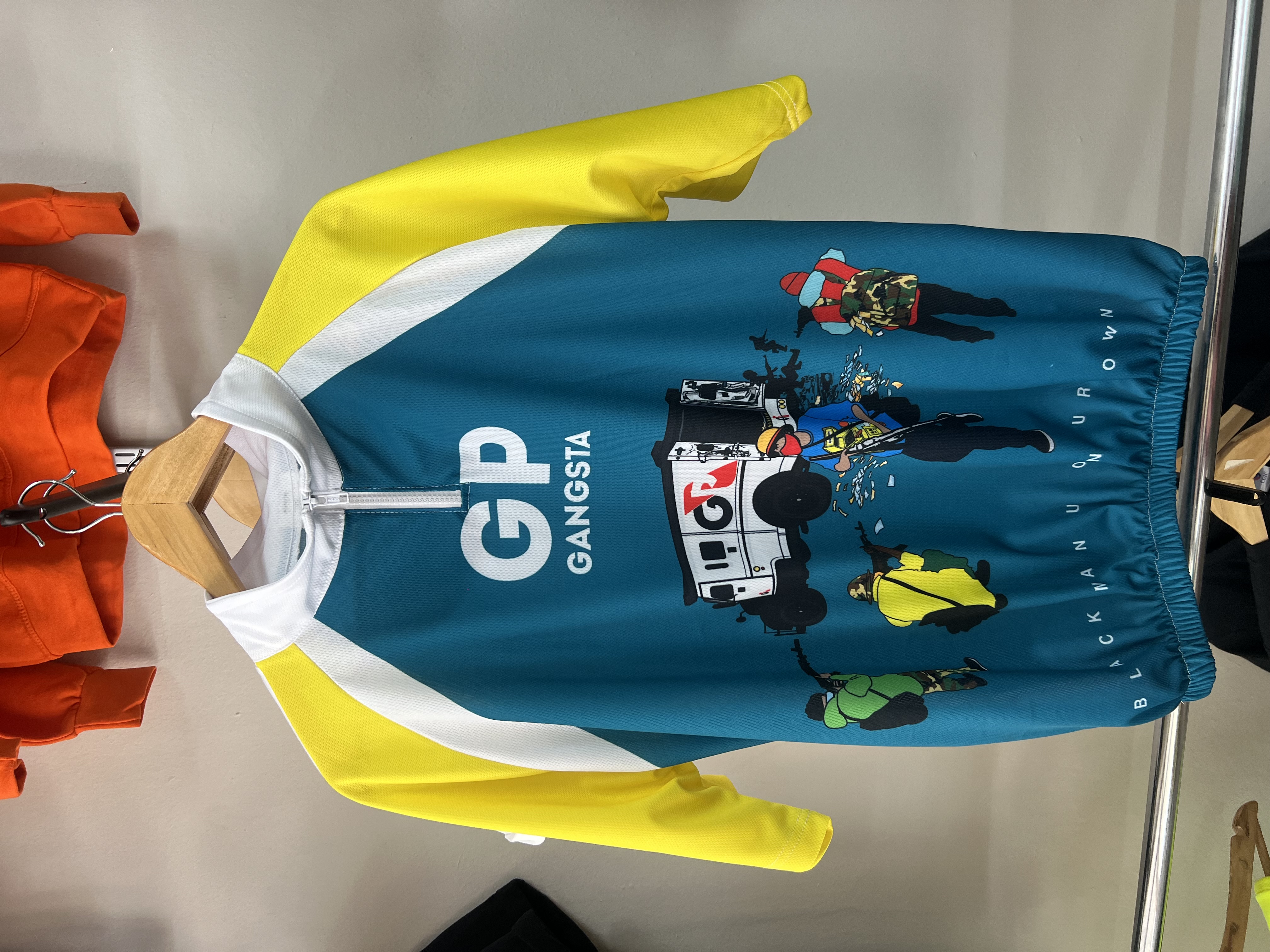 Short Sleeve Cycling Shirt (Gameboy)